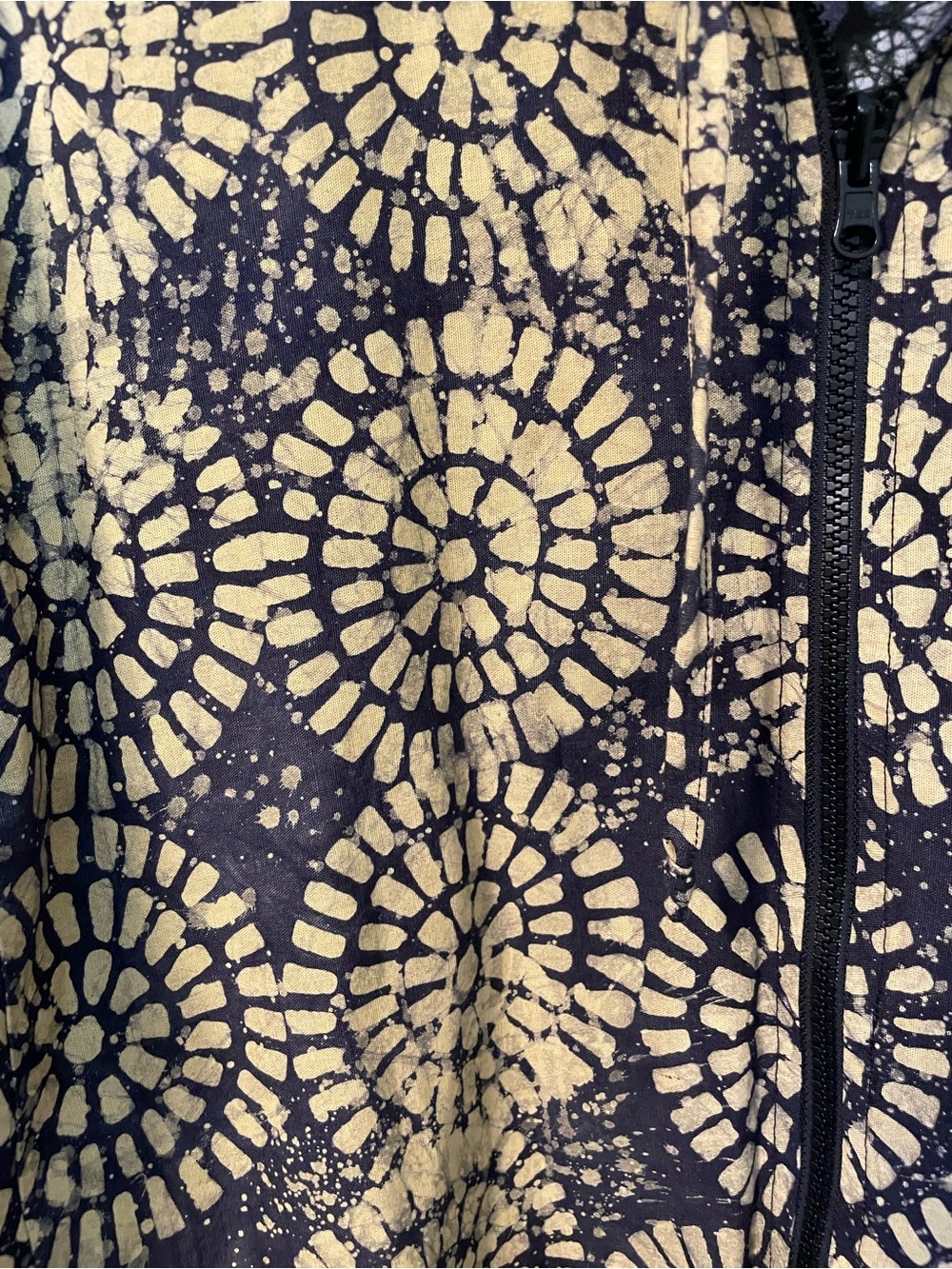 Reversible Handmade Wild Print Bohemian Streetwear Festival Jacket Size L/XL - Picture 7 of 9